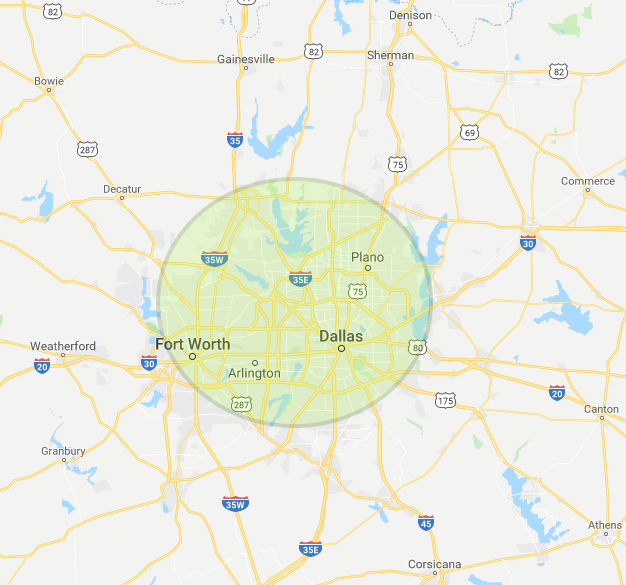 Fuel Assistance Service Map | Where we can meet to fuel assistance to leave the area